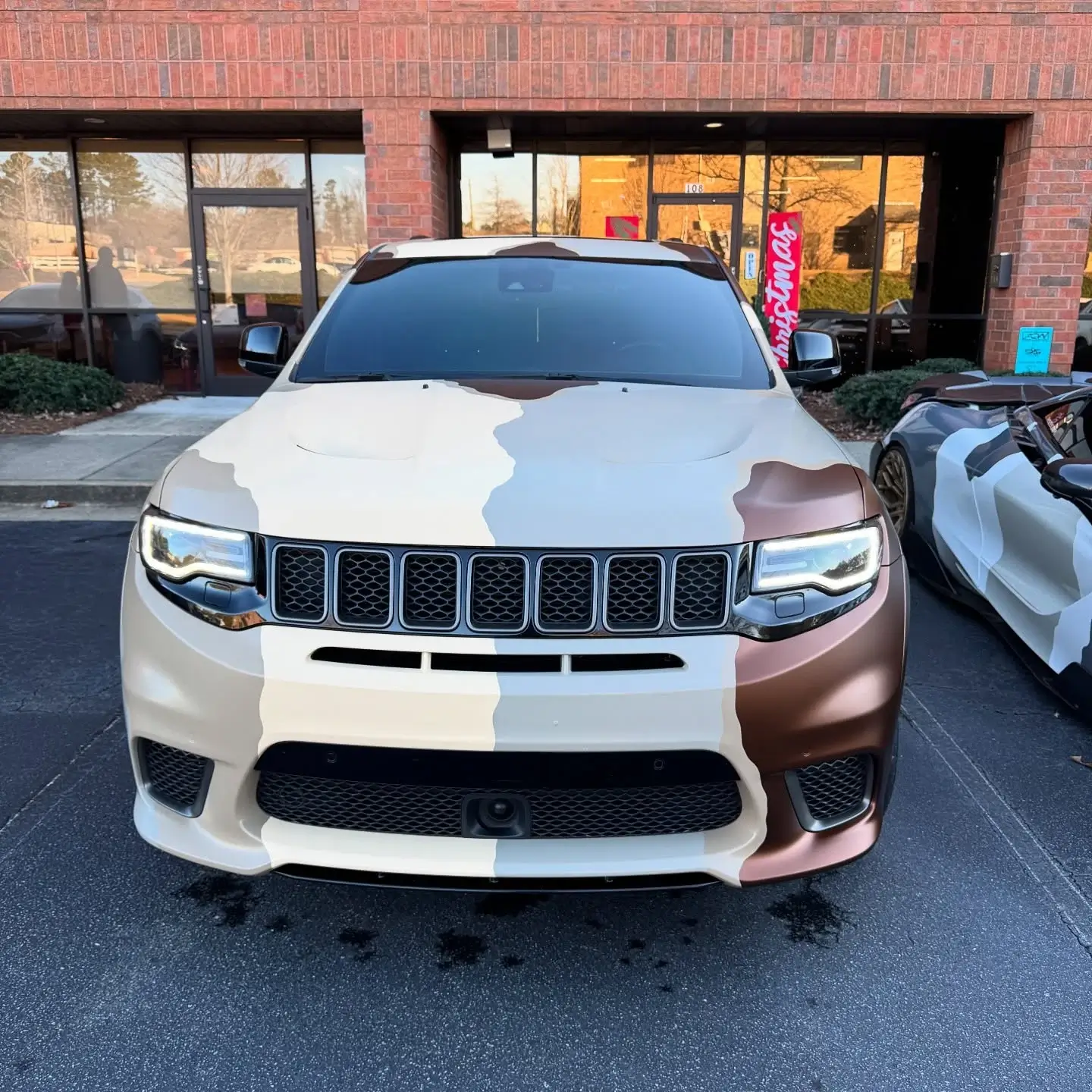 Jeep Trackhawk Camo Wrap