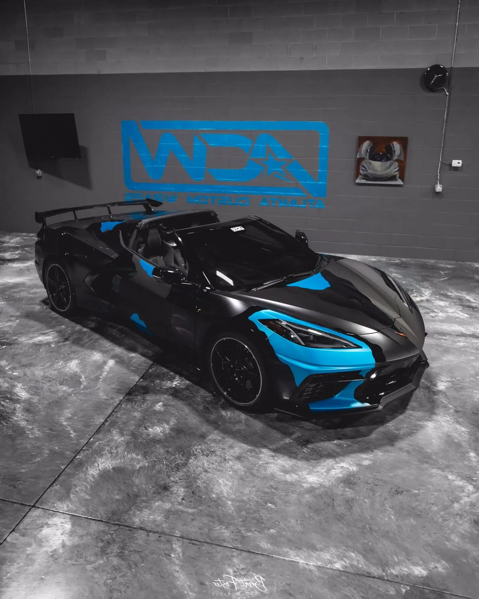 Corvette C8 Camo Wrap