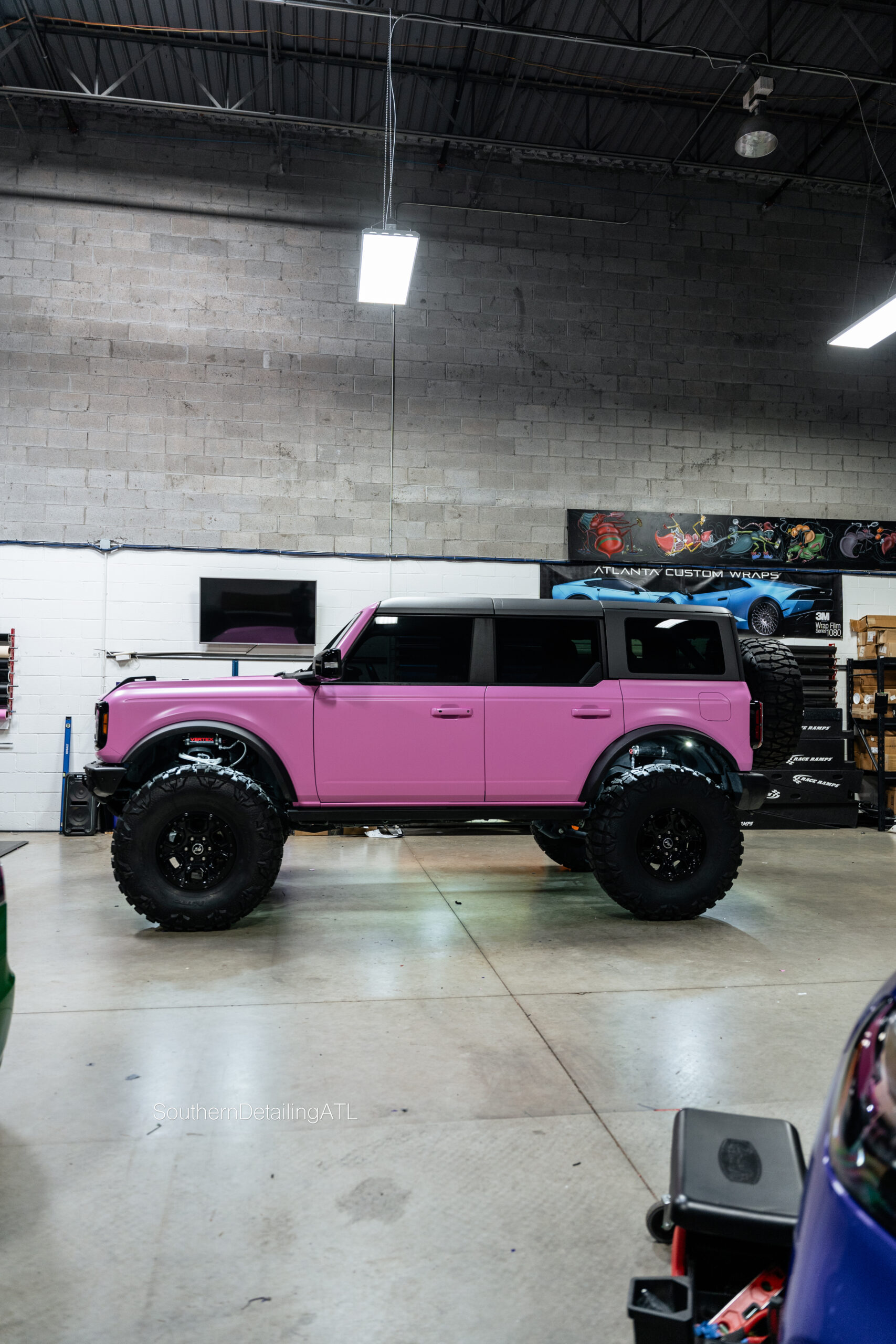 Ford Bronco Matte Pink