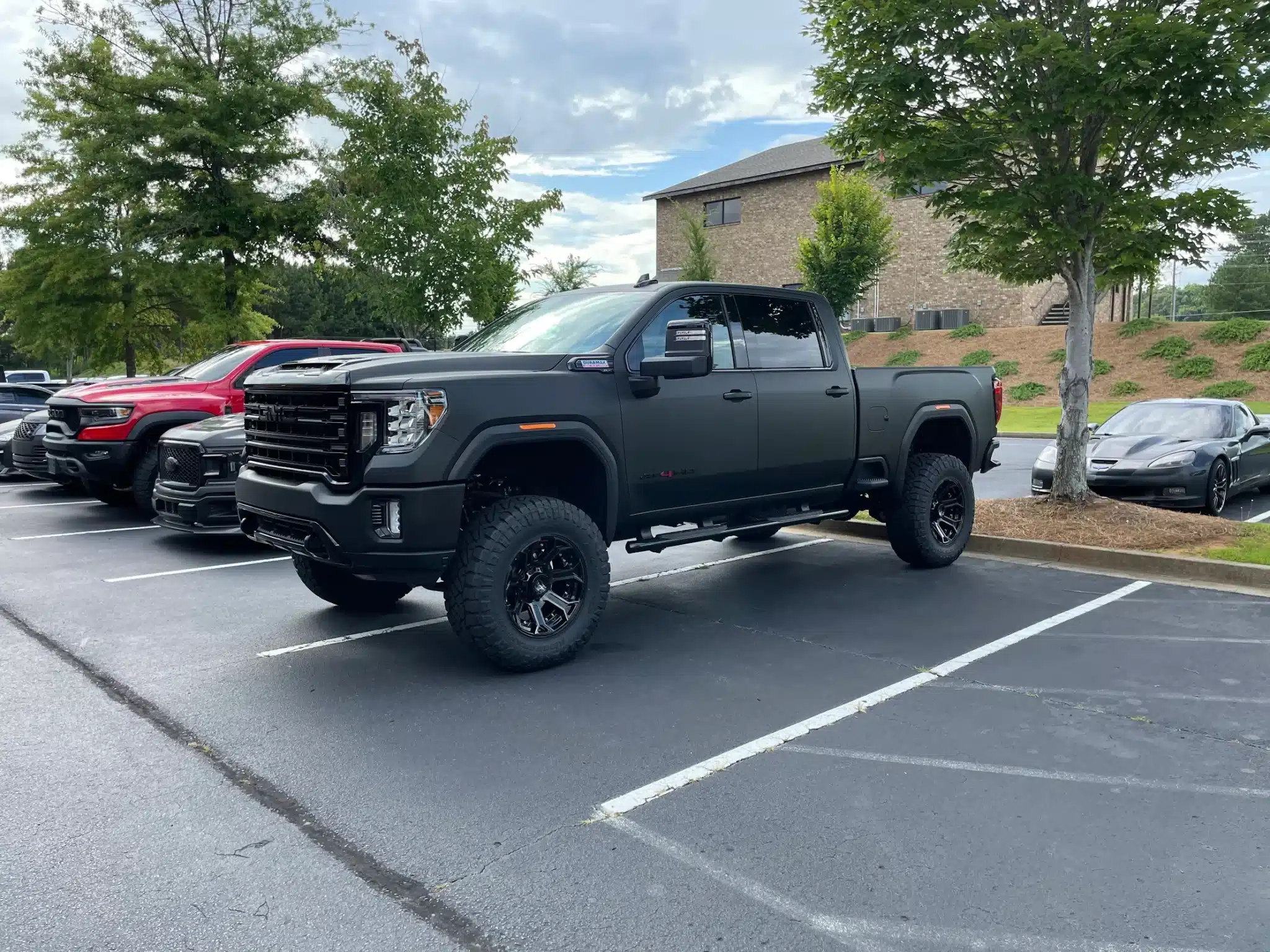 GMC Sierra wrapped